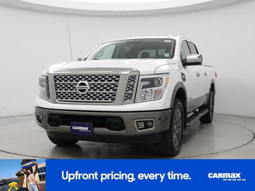 White 2017 Nissan Titan Platinum Reserve