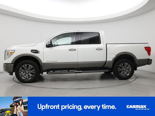 White 2017 Nissan Titan Platinum Reserve