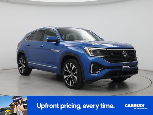 Blue 2024 Volkswagen Atlas Cross Sport SEL Premium R-Line