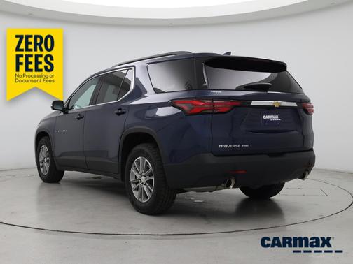 Blue 2023 Chevrolet Traverse LT Cloth