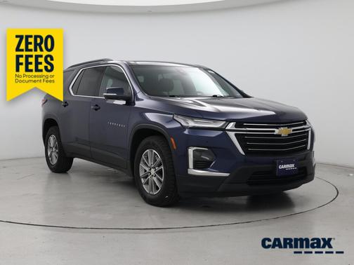 Blue 2023 Chevrolet Traverse LT Cloth