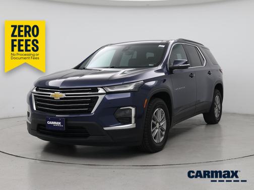 Blue 2023 Chevrolet Traverse LT Cloth