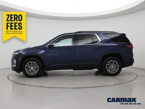 Blue 2023 Chevrolet Traverse LT Cloth