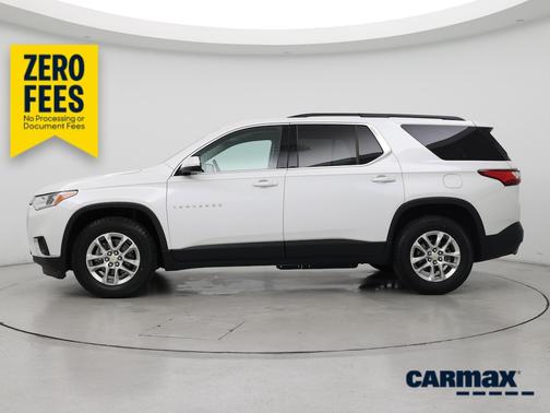 White 2020 Chevrolet Traverse LT Cloth
