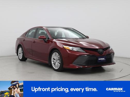 Red 2020 Toyota Camry XLE