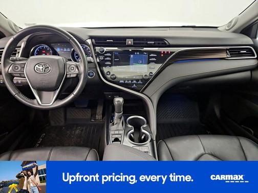 Red 2020 Toyota Camry XLE