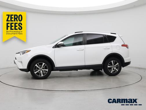 White 2016 Toyota RAV4 XLE