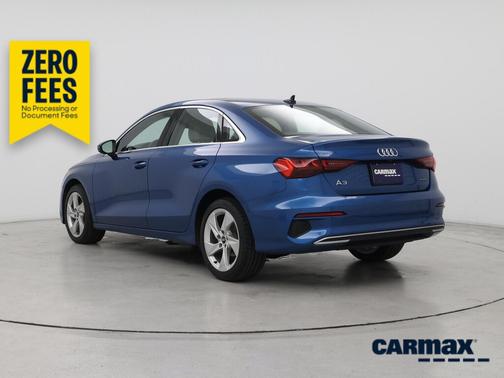 Blue 2022 Audi A3 Premium