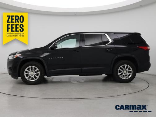 Black 2018 Chevrolet Traverse LS