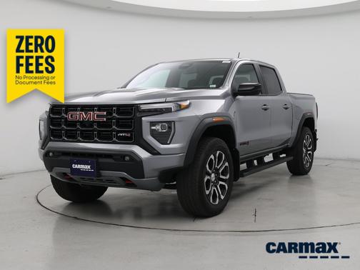 Silver 2023 GMC Canyon AT4