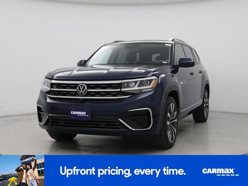 Blue 2023 Volkswagen Atlas SEL Premium R-Line