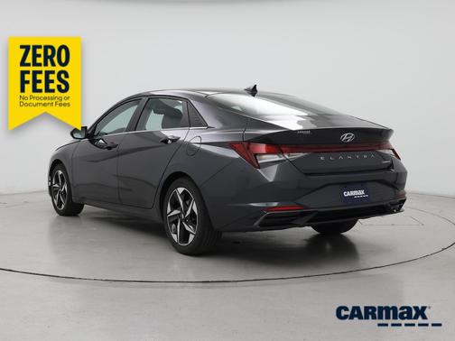 Gray 2021 Hyundai ELANTRA Limited