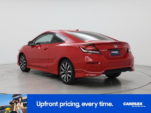 Red 2015 Honda Civic EX-L