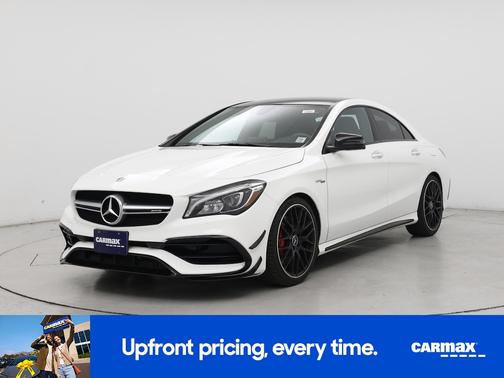 White 2019 Mercedes-Benz AMG CLA 45