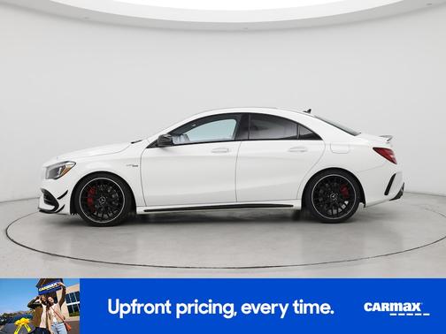 White 2019 Mercedes-Benz AMG CLA 45
