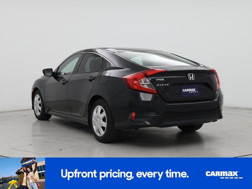 Black 2017 Honda Civic LX