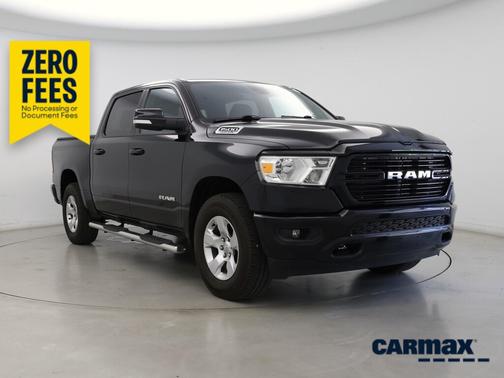 Black 2020 RAM 1500 Bighorn