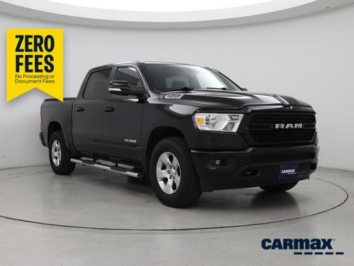 Black 2020 RAM 1500 Bighorn