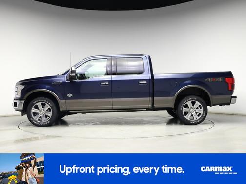 Blue 2020 Ford F-150 King Ranch