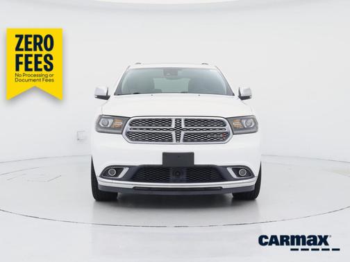 White 2017 Dodge Durango Citadel