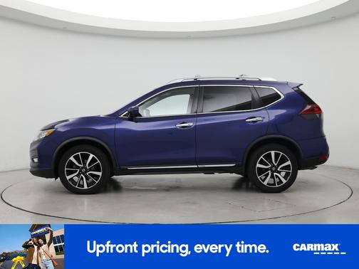 Blue 2018 Nissan Rogue SL