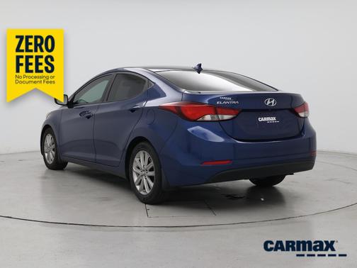 Blue 2015 Hyundai ELANTRA SE