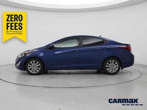 Blue 2015 Hyundai ELANTRA SE