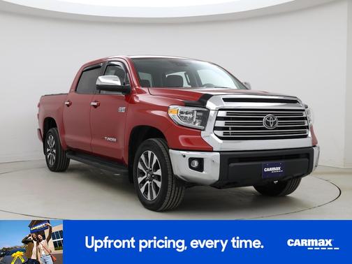 Red 2021 Toyota Tundra Limited