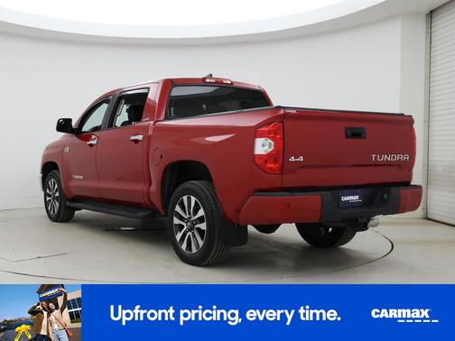 Red 2021 Toyota Tundra Limited