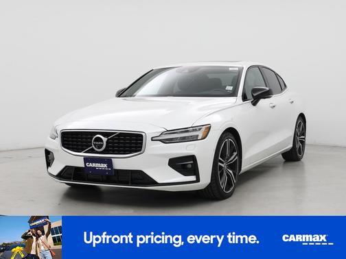 White 2020 Volvo S60 T6 R-Design