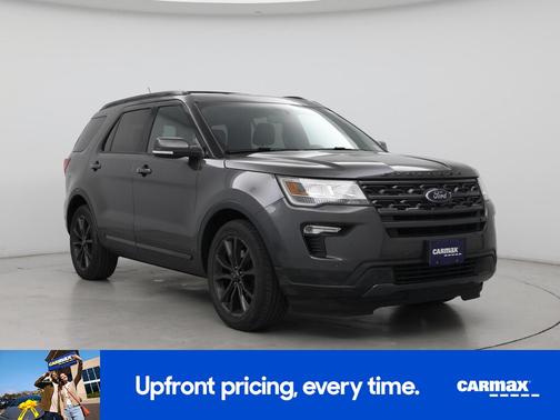 Gray 2018 Ford Explorer XLT