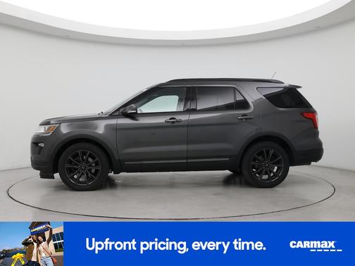 Gray 2018 Ford Explorer XLT
