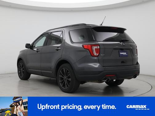 Gray 2018 Ford Explorer XLT