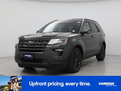 Gray 2018 Ford Explorer XLT