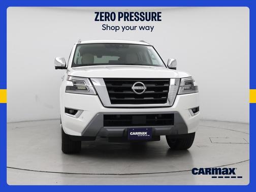 White 2024 Nissan Armada Platinum