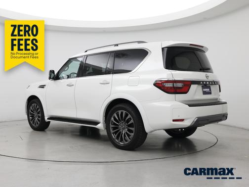 White 2024 Nissan Armada Platinum