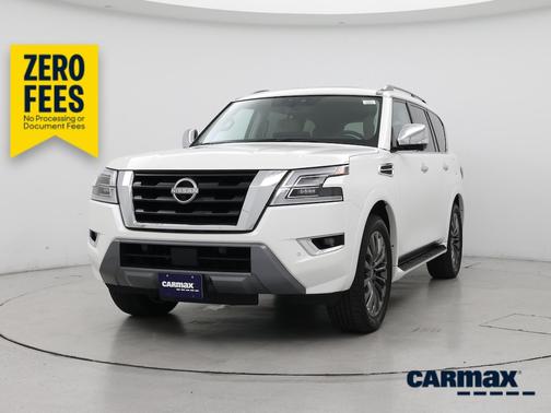White 2024 Nissan Armada Platinum