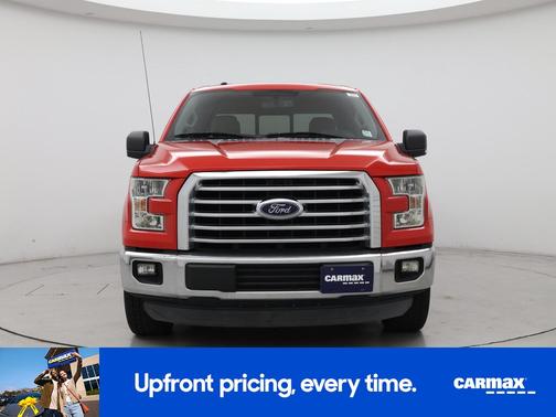 Red 2015 Ford F-150 XLT