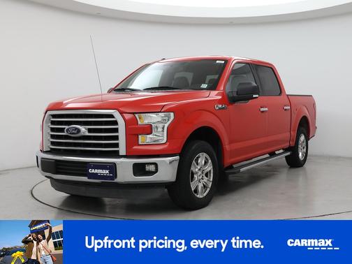 Red 2015 Ford F-150 XLT