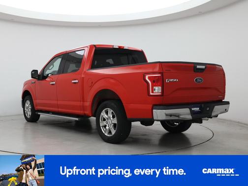 Red 2015 Ford F-150 XLT