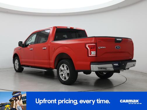 Red 2015 Ford F-150 XLT