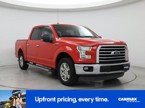 Red 2015 Ford F-150 XLT