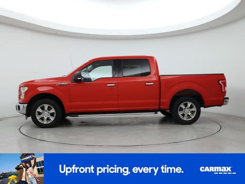 Red 2015 Ford F-150 XLT