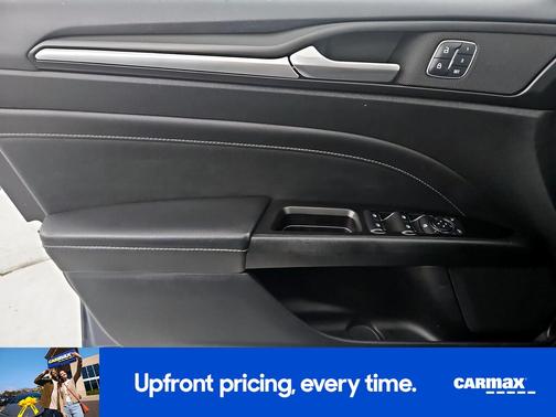 Blue 2018 Ford Fusion Titanium