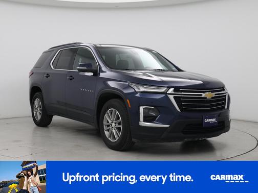Blue 2023 Chevrolet Traverse LT Cloth