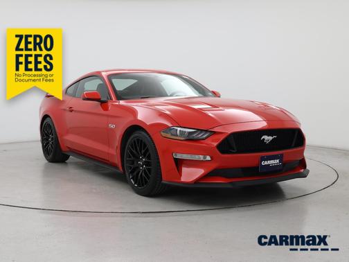 Red 2020 Ford Mustang GT Premium
