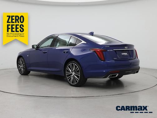 Blue 2024 Cadillac CT5 Premium Luxury