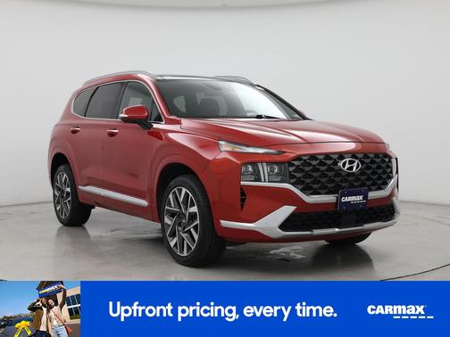 Burgundy 2023 Hyundai SANTA FE Calligraphy