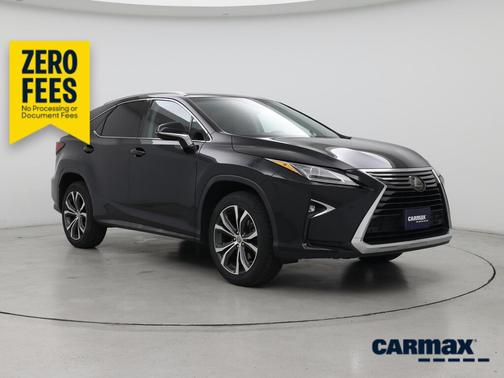 Black 2017 Lexus RX 350