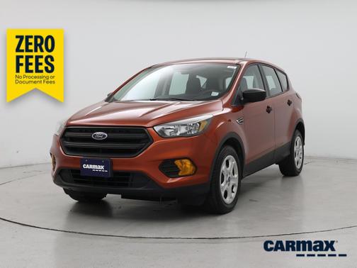 Orange 2019 Ford Escape S